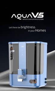 Système de purification d'eau domestique par osmose inverse AQUA V5, purificateur d'eau mural ou sur table, LED, qualité alimentaire - Product Image 2
