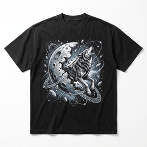 Camiseta de Algodón con Diseño Gráfico Moderno, Corte Regular, Cuello Redondo, Manga Corta, Calidad Premium, Uso Diario Informal - Product Image 5