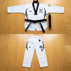Uniforme de Taekwondo para Boxeo, 100% Algodón, Traje de Entrenamiento para Luchadores, Uniformes de Taekwondo Unisex de Alta Calidad para Artes Marciales - Product Image 1