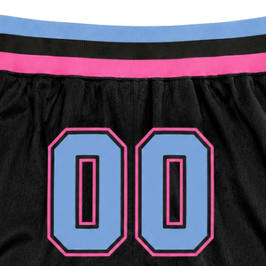 Pantalones Cortos de Baloncesto de Malla Sublimada Negros y Rosas para Hombre, Pantalones Cortos Deportivos de Poliéster con Estampado Digital, Ropa de Rendimiento para Entrenamiento y Juego - Product Image 6