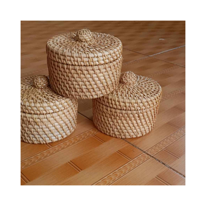 Fournisseur en gros de paniers et plateaux en bambou naturel faits à la main - Product Image 4