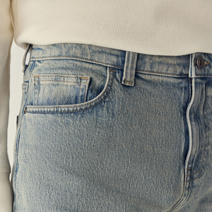 กางเกงยีนส์ขาสั้นผู้ชายไซส์ใหญ่ คุณภาพสูง ระบายอากาศได้ดี แห้งเร็ว สไตล์ลำลอง แฟชั่นฤดูร้อน เอวยางยืด มีเชือกผูกและกระเป๋า - Product Image 2