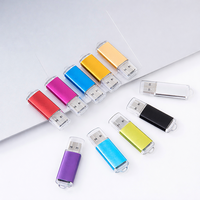 Flashdisk USB 2.0 Metal 64 Gb, Flashdisk 128 Gb Tahan Air, Pen Drive 16GB, USB Key 4GB 8GB, Pendrive 32gb