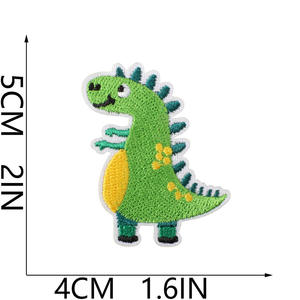 Custom fruit embroidered patch iron on sew on logo <b>badge</b> for clothing apparel hats bags jackets hoodies uniforms woven design - Product Image 2