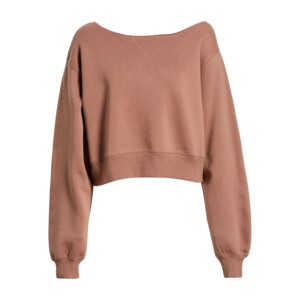 Sudadera Deportiva Ecológica Personalizada con Cuello Redondo y Logotipo Personalizado, Sudadera de Hombros Caídos para Mujer en Felpa Francesa - Product Image 6