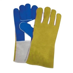 Gants de travail réfléchissants anti-chaleur et anti-étincelles de haute qualité, personnalisables avec logo, renforcés pour la sécurité de la soudure - Product Image 6