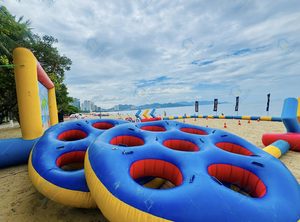 Anillo Flotante Inflable de PVC THUY LINH, 2.5m de Diámetro, con Múltiples Orificios, para Juegos de Team Building al Aire Libre y Deportes Acuáticos - Product Image 6