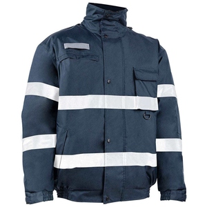 Customized Winter High Street Safety Jacket for Workers with High Quality Zipper Waterproof & Breathable <b>Tool</b> Pockets - Product Image 4
