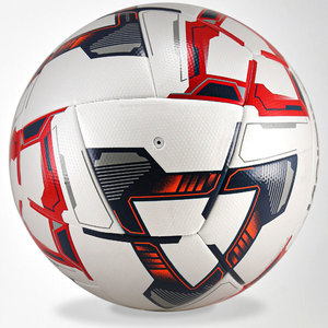 Ballon de football hybride de haute qualité taille 5, 24 panneaux, rétention d'air améliorée, rebond élevé, fabriqué au Pakistan - Product Image 1