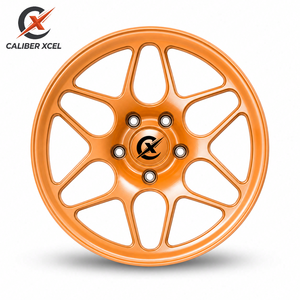 Jantes forgées CALIBER XCEL au meilleur <span class=keywords><strong>prix</strong></span>, finition Gunmetal, <span class=keywords><strong>pour</strong></span> voitures de tourisme, 17-22 pouces, PCD 5x112/120 <span class=keywords><strong>pour</strong></span> Ford Mustang GT500 - Product Image 2