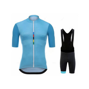 Ensemble de maillots de cyclisme sportifs de haute qualité à séchage rapide pour l'été avec impression de logo personnalisé - Product Image 2