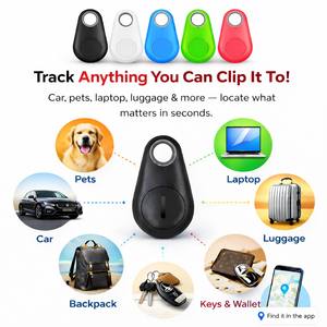 SIM Card GPS Mini Anti-Loss Tracker <b>for</b> Cats & IOS Devices-Two-Way Alert 48h Battery IP65 Waterproof 4G Network Luggage Finder - Product Image 2