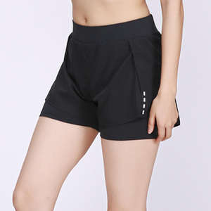 Pantalones Cortos de Verano Cómodos y Holgados para Mujer, de Secado Rápido, Impermeables, Transpirables, Ecológicos, con Bolsillos Laterales Antideslizantes - Product Image 1