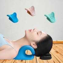 Almohada de Soporte Cervical en Forma de C para Alivio del Dolor, Dispositivo Ergonómico de Tracción Cervical para Relajar los Músculos, Almohada de Soporte Cervical para Dormir de 8 Minutos - Product Image 2