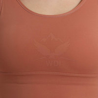 Ensemble de yoga pour femme, logo uni sur le devant, extensible dans les quatre sens, taille élastique, 2 pièces, vêtements de sport et de fitness, nouveau style décontracté 2026