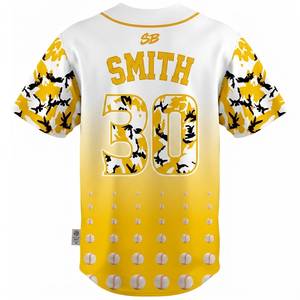 Custom Name Solid Baseball Jersey Button-Up Uniform Short Sleeve Polyester <b>Sport</b> <b>Shirt</b> Front Quick Dry Breathable for Adults - Product Image 4