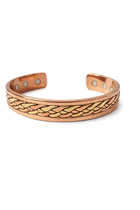 Antique Creations Promotional Natural <b>Healing</b> Luxury Ayurvedic Copper <b>Bracelet</b> for Men Women Handmade Hammered Design - Product Image 2