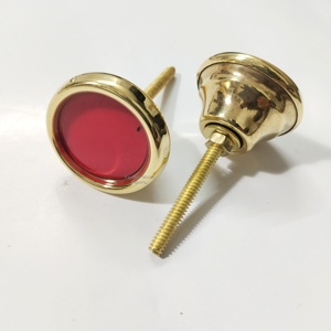 Peach Handcrafted <b>Antique</b> <b>Brass</b> <b>Door</b> <b>Knob</b> Featuring Intricate Design and Durable Metal Construction for Timeless Charm - Product Image 3