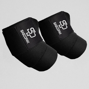 Entraînement de fitness et de musculation, bandages de coude pour la salle de sport, logo personnalisé, bandages de compression robustes pour la musculation - Product Image 1