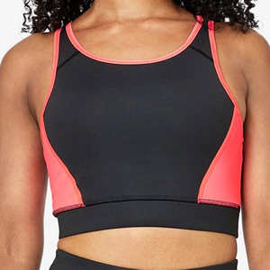 เสื้อชั้นในกีฬาผู้หญิงพิมพ์โลโก้ตามสั่ง วัสดุแท้ ผู้ผลิตขายส่ง 230GSM ทรงสวยทันสมัย กระชับพอดีตัว - Product Image 6