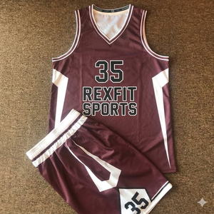 Conjunto de Baloncesto de Diseño Personalizado, Jersey y Pantalones Cortos de Secado Rápido, Uniforme Deportivo de Entrenamiento, Jersey de Fútbol, Uniforme de Fútbol Ajustado - Product Image 4