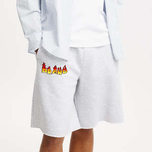 Classic-Fit Men's Cargo Short Gym Running Comfortable Cotton Canvas Fabric Elastic Waist Breathable Quick-Dry Shorts - Product Image 1