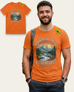 Camisetas de Hombre al por Mayor, Diseño Personalizado, Tejidas, Impresas con Serigrafía, Ecológicas, Transpirables, 180g, Bangladesh - Product Image 1