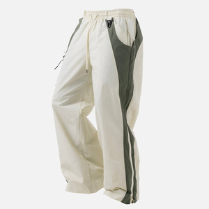 Wholesale <b>Men's</b> Track Pants Blank Oversized Wide Leg <b>Baggy</b> Nylon Sports Pants Custom Design Streetwear <b>Trousers</b> - Product Image 6