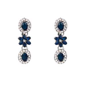 Conjunto de joyería fina de diseño de piedra tradicional chapada en plata para mujer, incluye collar, pendientes y Maang Tika (IJ398ZBl) - Product Image 3