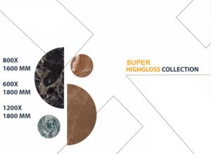 Gamme de carreaux en céramique effet miroir raffiné 800x1600 1200x1800 750x1500mm, conçue pour sublimer les espaces propres avec un caractère moderne et lumineux - Product Image 3