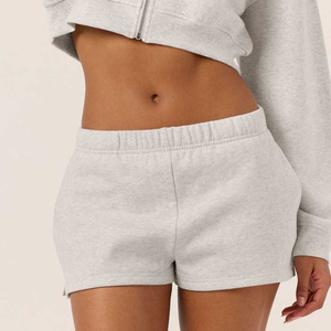 Shorts de Verano para Mujer, Transpirables, de Secado Rápido, de Algodón, con Cordón Ajustable en la Cintura y Bolsillos Laterales, para Gimnasio y Yoga - Product Image 1