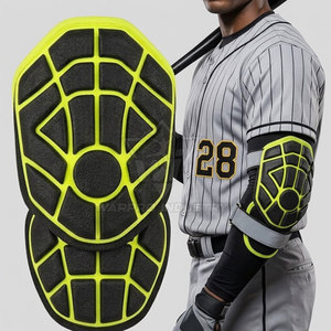 Protège-coude de baseball durable, réglable, respirant, protection professionnelle, confortable, léger pour hommes, conçu pour le baseball - Product Image 6