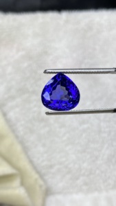 Certified Natural Royal Rich <b>Blue</b> Color Tanzanite Heart Cut Stone With Excellent Color Natural Zoisite 6.45 Carat Loupe Clean - Product Image 6