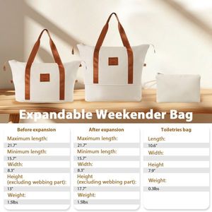 20 Inch Cream Carry-On Luggage Set 3 Piece Lightweight Hardshell ABS Suitcases with Airline Approved Wheels 22x14x9 Inches - Product Image 2