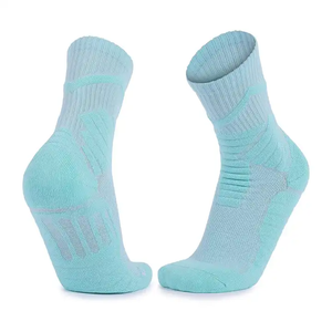 Anti-Slip <b>Compression</b> Knitted Athletic Crew Sports <b>Socks</b> <b>Men</b> Kids Logo Football Soccer Other Sports Autumn Winter - Product Image 4