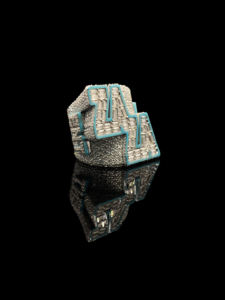 Bague Hip Hop en Or avec Moissanite - Product Image 2