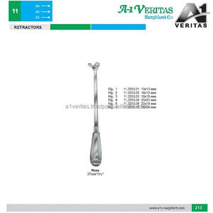 Manual High Quality A-1 VERITAS Rosse Self-Retaining Retractor 27cm Instrument Set | Reusable Surgical Tools ISO 13485 Certified - Product Image 5