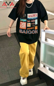 T-shirt à manches courtes pour homme FMF, coupe classique, col rond, 65% coton + 35% élasthanne, imprimé graphique sur le devant, respirant, streetwear décontracté - Product Image 4