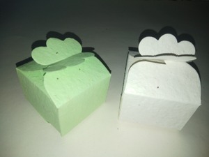 Handmade Plantable Seed <b>Paper</b> Box Eco Friendly <b>Biodegradable</b> Recyclable Custom Packaging Gift Box - Product Image 4