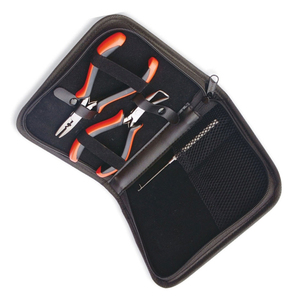 Top Quality Needle Nose Hair Extension <b>Pliers</b> Kit German Stainless Steel Hair <b>Pliers</b> Tool <b>Set</b> With Grip Handle And Zipper Pouch - Product Image 4