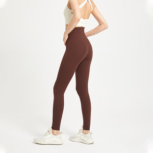 <b>Top</b> Waist Full Length <b>Compression</b> Leggings Men Solid Black Knitted Spandex Nylon Sporty Style All Seasons Seamless Fit - Product Image 2