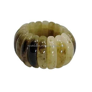 Custom New Design Epoxy Resin Jewelry Real Flowers <b>Charm</b> Wood Resin Cuff <b>Bracelet</b> Bangle Direct from India by RF Crafts - Product Image 3