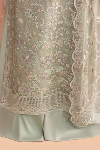 Meilleure Collection Formelle Femme 2026 Style Pakistanais en Chiffon Brodé 3 Pièces – Design Exclusif et Tissu Uni pour Soirées - Product Image 4