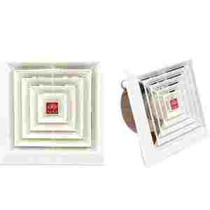 Ventilateur de garage automobile puissant en plastique gris/bleu/bleu clair, 3 vitesses, oscillant, avec lumière LED et télécommande, fabriqué au Vietnam - Product Image 1