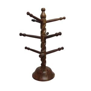 New Arrival Wholesale Handmade Metal Gold Glass Jewelry Box Unique <b>Tabletop</b> Jewelry <b>Storage</b> & Display Stand - Product Image 1