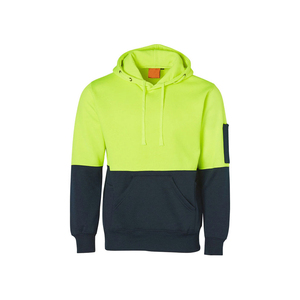 <b>Reflective</b> Safety Sport Hoodie Men's Night Running Athletic Sweatshirt High Visibility Performance Hooded <b>Top</b> Custom Print - Product Image 2