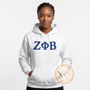Tesoros Griegos: Diseña tu Propia Sudadera con Capucha Personalizada de Invierno para Mujer Zeta Phi Beta, Venta al por Mayor, Alta Calidad, 100% Algodón, Felpa, 500g - Product Image 2