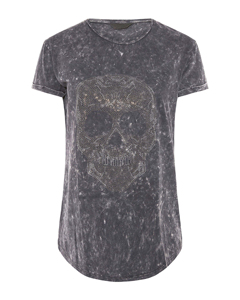 Camisetas con Logotipo Personalizado y Pedrería, Estilo Acid Wash, para Hombre y Mujer, Venta al Por Mayor, Disponibles en Todas las Tallas, Último Modelo 2026 - Product Image 5