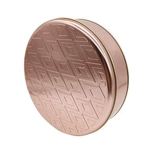 Boîte en étain décorative de qualité alimentaire, personnalisée, pour biscuits, bonbons, chocolat, aliments pour animaux, vente en gros - Product Image 1