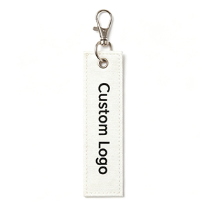 Llavero de Tela Bordado con Logotipo Personalizado, Etiqueta de Equipaje Promocional, Anillo para Llaves de Viaje, Estilo Aerolínea, Regalo Empresarial - Product Image 6